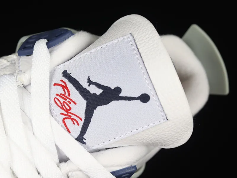 All Categories Air Jordan Jordan Series Basketball Shoes Air Jordan 4 Pure Original Version Air Jordan 4 Retro "Midnight Navy" AJ4 Joe 4 Midnight Blue Men's Cultural Basketball Shoes DH6927-140